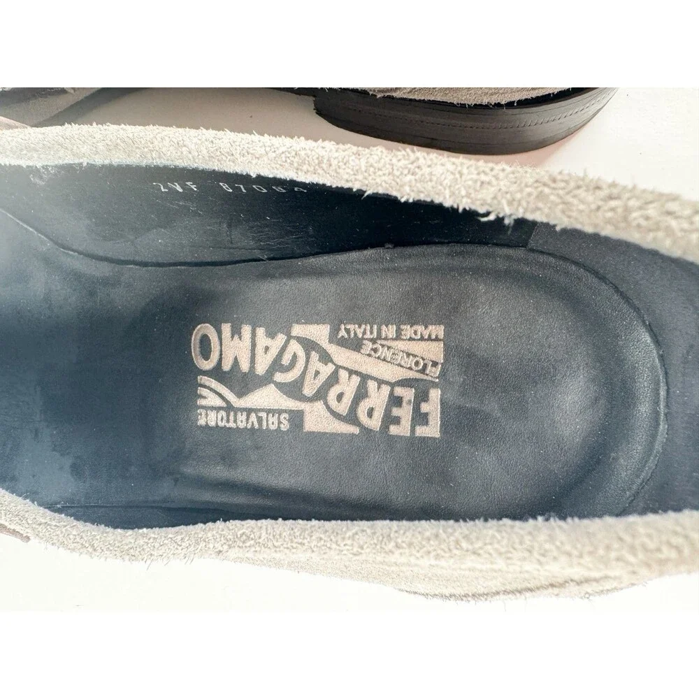 Salvatore Ferragamo suede upper